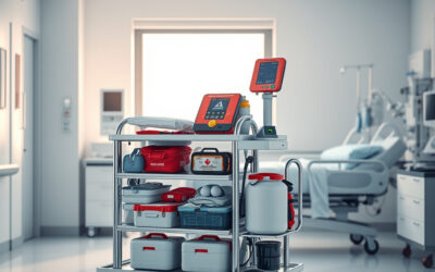 Carrinho de Emergência e Desfibrilador: Segurança para seus Pacientes
