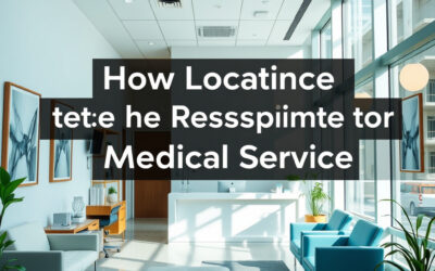 Como a Localização Influencia a Percepção de Qualidade do Seu Serviço Médico